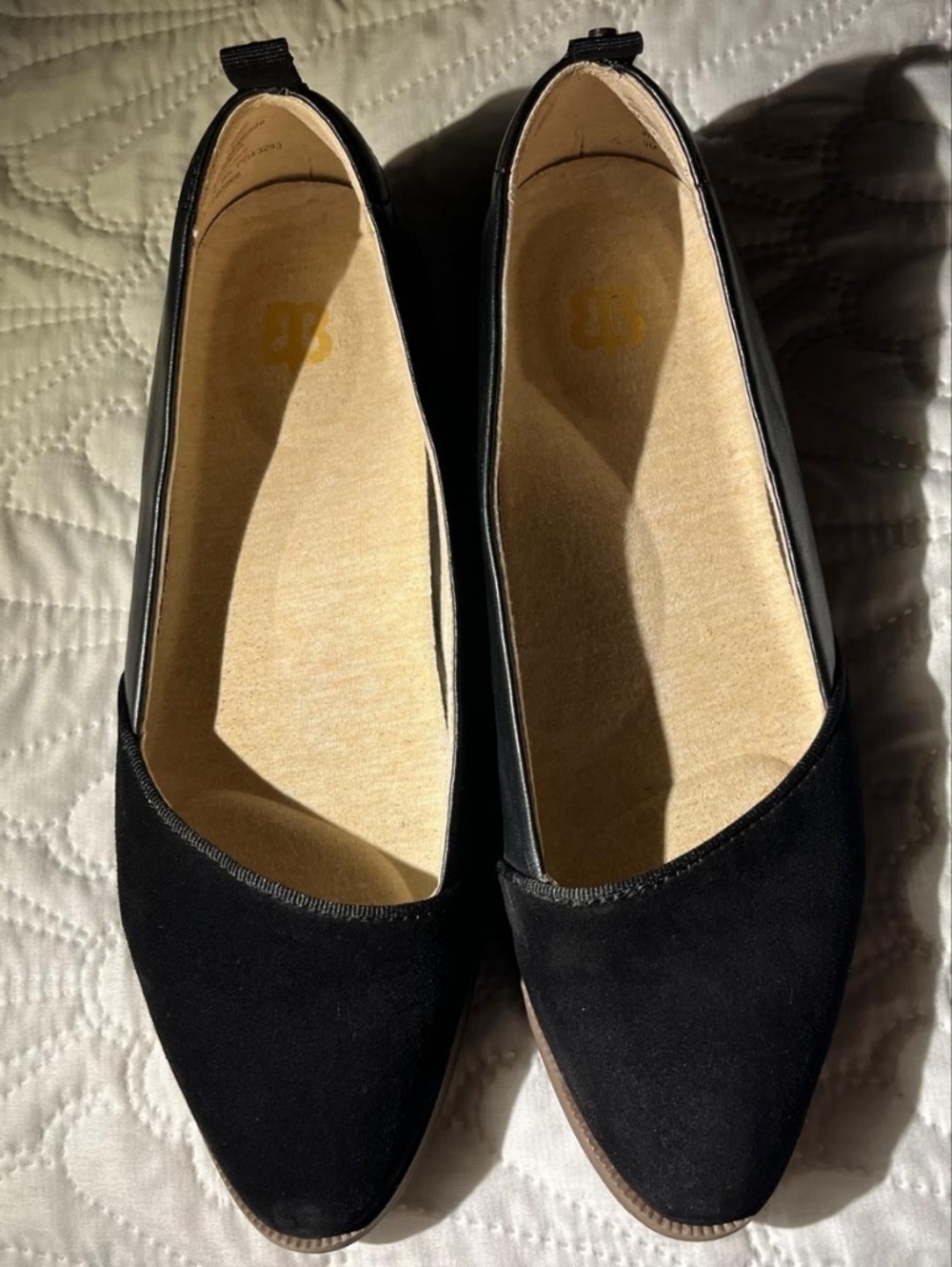 BetaBrand Leather City Skimmers Loafers 9